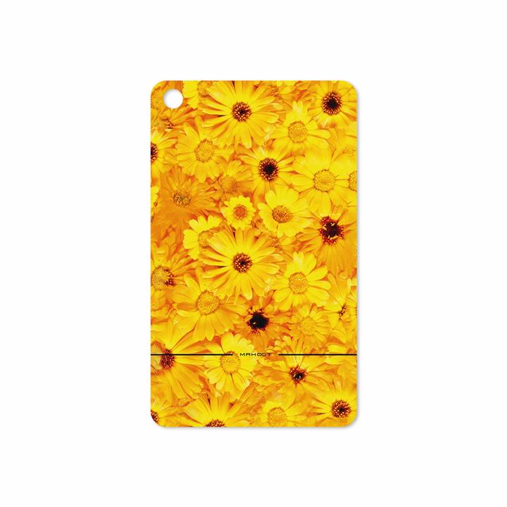 برچسب پوششی ماهوت مدل Yellow-Flower مناسب برای تبلت شیائومی Mi Pad 4 2018 MAHOOT Yellow-Flower Cover Sticker for Xiaomi Mi Pad 4 2018